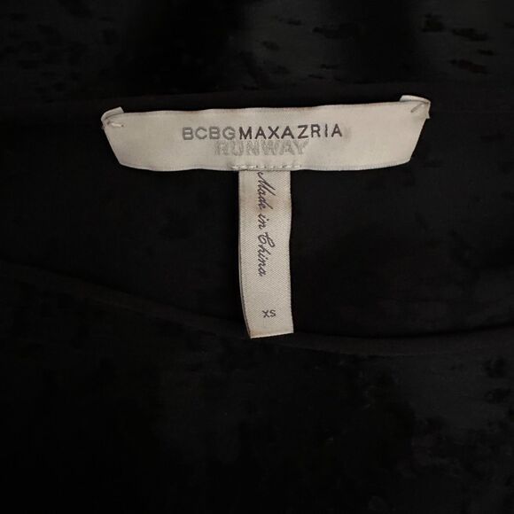 BCBG MAXAZRIA RUNWAY HAILE LONG DRESS SIZE XS - Picture 7 of 10